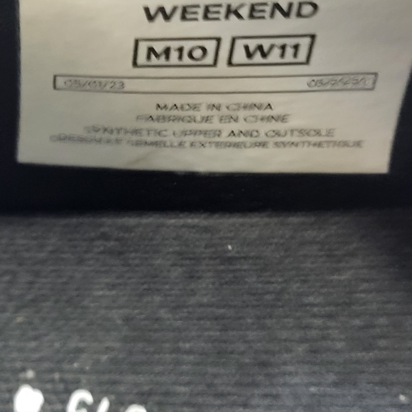 Vessi Weekend Waterproof Sneaker Concrete Grey Womens 11 Mens 10 - Picture 10 of 10